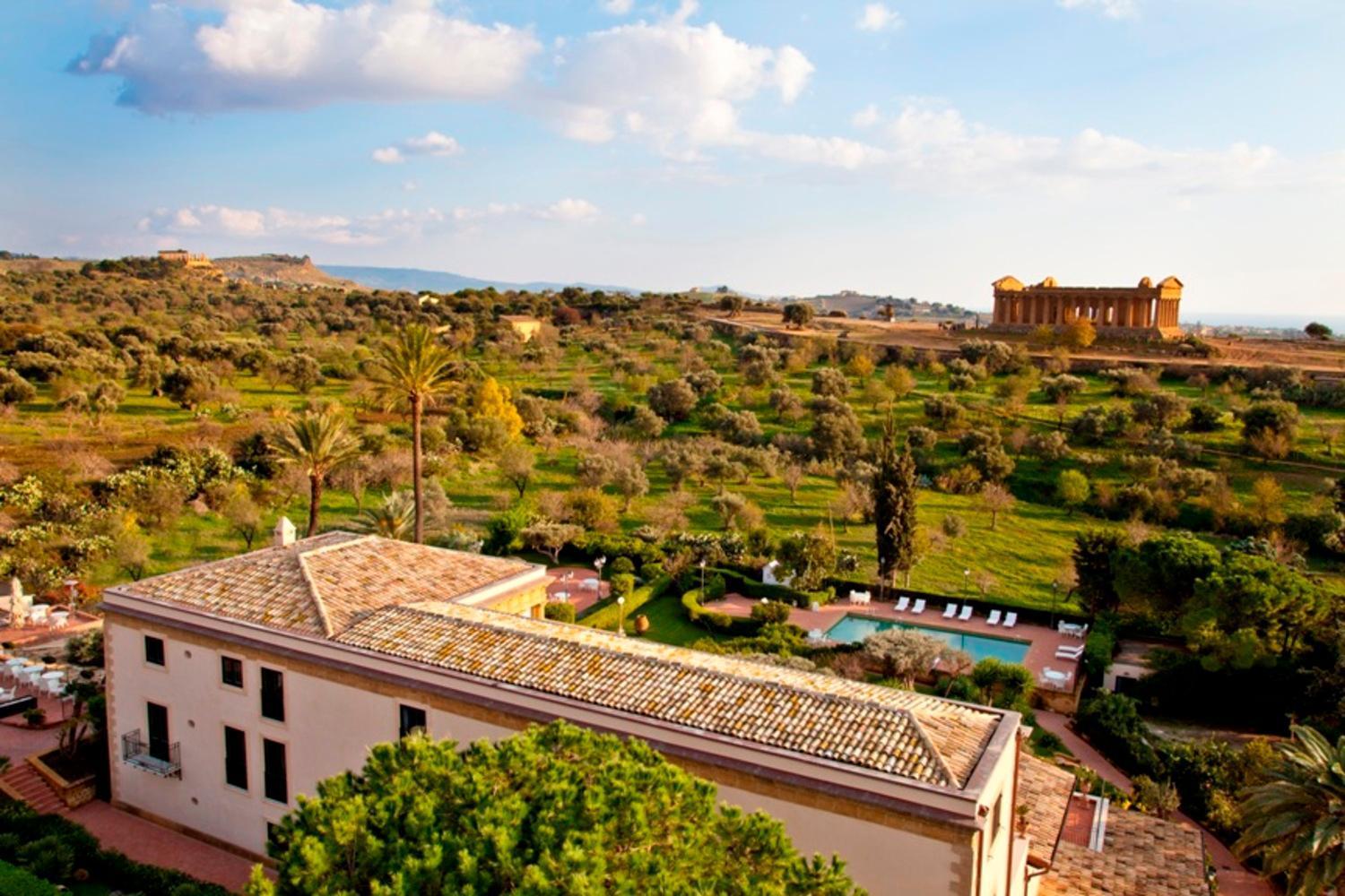 Villa Athena Resort أغريجنتو المظهر الخارجي الصورة The hotel