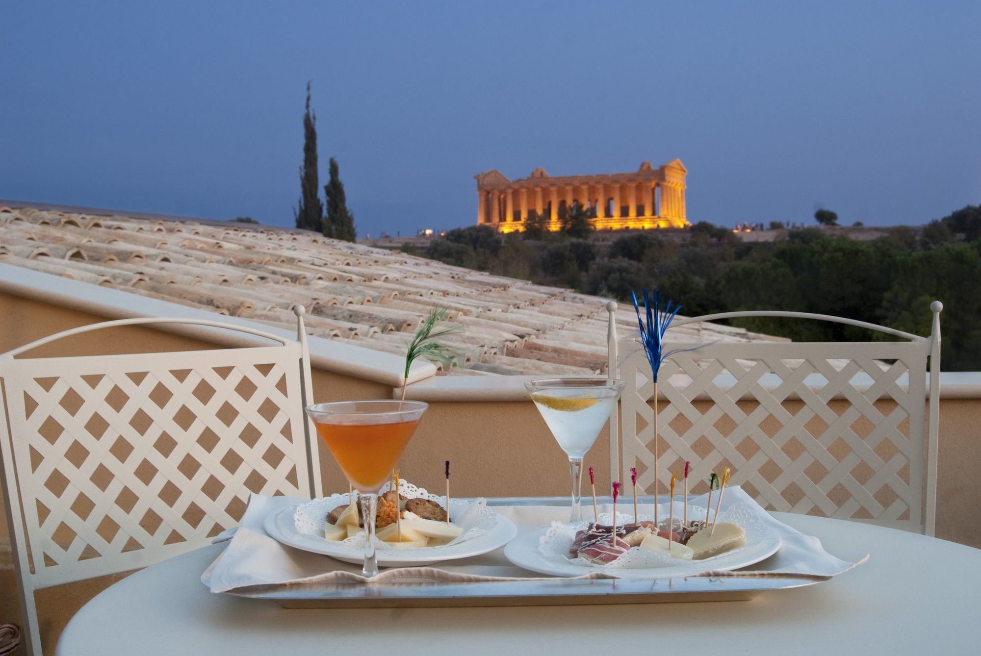 Villa Athena Resort أغريجنتو الغرفة الصورة The Acropolis